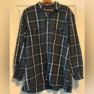 Vintage Timberland 100% Cotton Heavyweight Flannel Shirt Men’s XL
